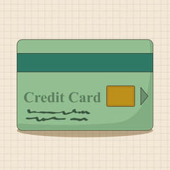 credit card theme elements