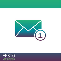 Email vector icon.