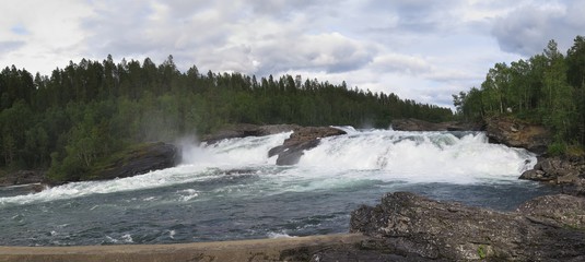 waterfall Malselvfossen