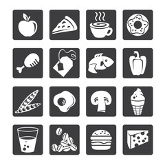 Transparent Food Icons