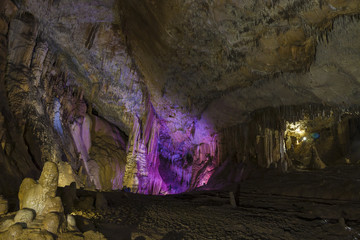 bright and colorful cave Abrskil