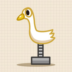 Amusement park facilities theme elements