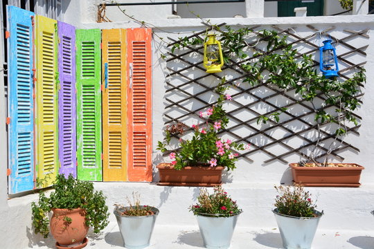 Rainbow Nook In Glossa, Skopelos Island