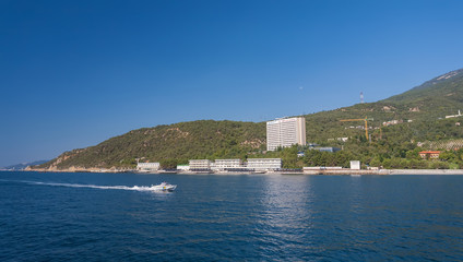 Fototapeta na wymiar aerial view of Crimea 