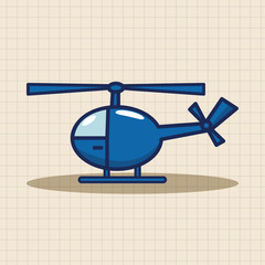 transportation Helicopters theme elements