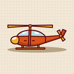 transportation Helicopters theme elements