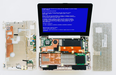 Fatal crash of the OS windows.