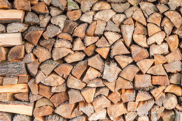 pile of fire wood