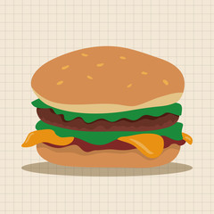 hamburger theme elements