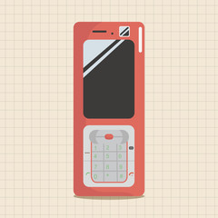 cellphone theme elements vector,eps