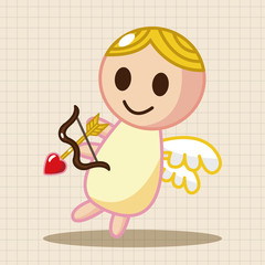 angel theme elements vector,eps