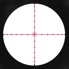 crosshair with red dot