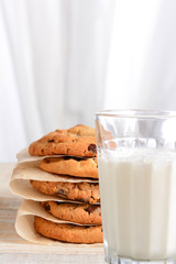 Milk and Cookies still Life