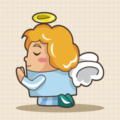 angel theme elements vector,eps