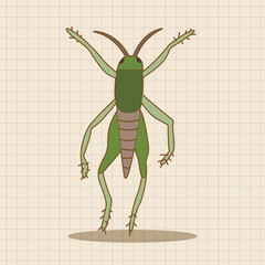 bug cartoon elements