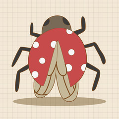bug cartoon elements