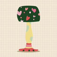 design lamp style theme elements vector,eps