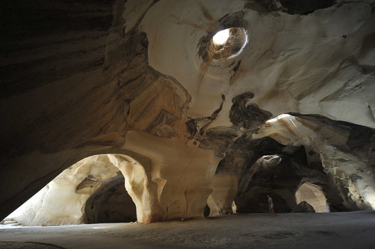 Bell cave in Beit Guvrin, Israel