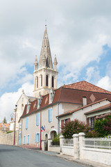 Naklejka premium French village