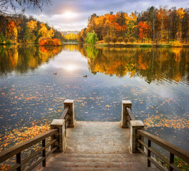 Осенний прудик Autumn pond