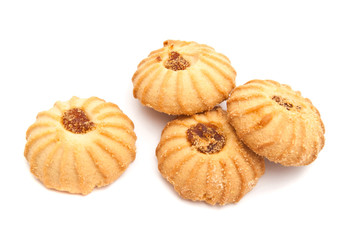 delicious cookies with jam