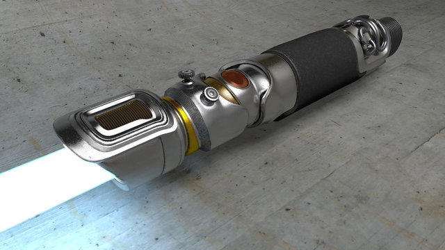 Metallic new shiny Lightsaber
