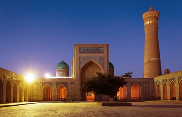 Kalon mosque and minaret - Bukhara - Uzbekistan