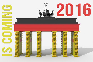 Obraz premium Is coming 2016 Berlin