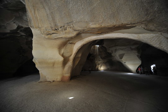 Bell caves in Beit Guvrin, Israel