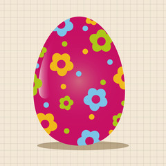 easter painting egg theme elements vector,eps