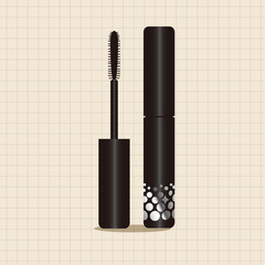 Obraz premium mascara theme elements vector,eps