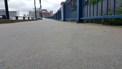 Bridge sidewalk