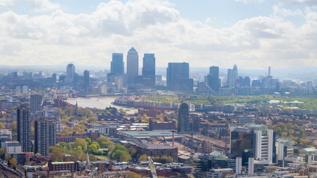  London, Canary Wharf business district