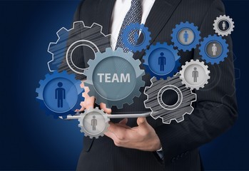 Teamwork concept.