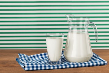 Milk glass.