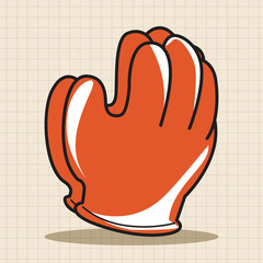 work tool glove theme elements vector,eps