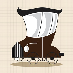 transportation car theme elements vector,eps