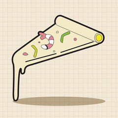 american food theme pizza elements,eps