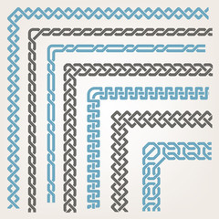 Decorative seamless border