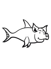 pig piglet sow boar fish grilling meat