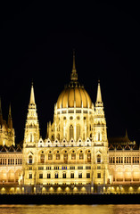 Fototapeta na wymiar Budapest Parliament Building