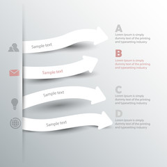 Inforgraphic elements - Transparent shadows , easy to place on all surfaces