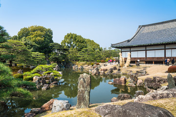 京都　世界遺産　二条城　二の丸庭園