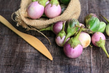 fresh eggplant