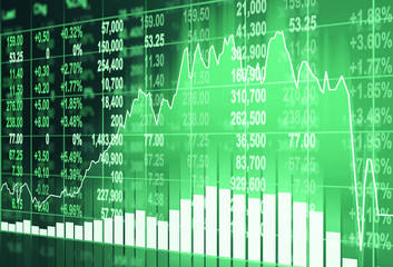 stock market concept