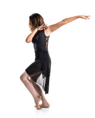 Fototapeta premium Woman dancing ballet