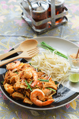 Pad Thai, Traditional Thai fried noodle