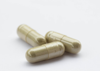Herbal medicine in the capsule