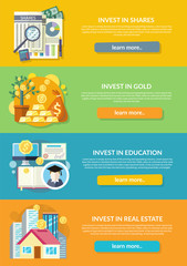 Concept of Investment in Education Gold Property