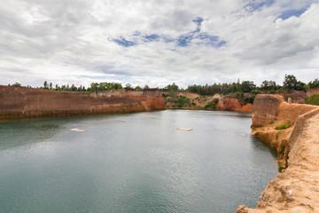 Grand canyon chiang mai, Formerly it is  pond, Now as a tourist